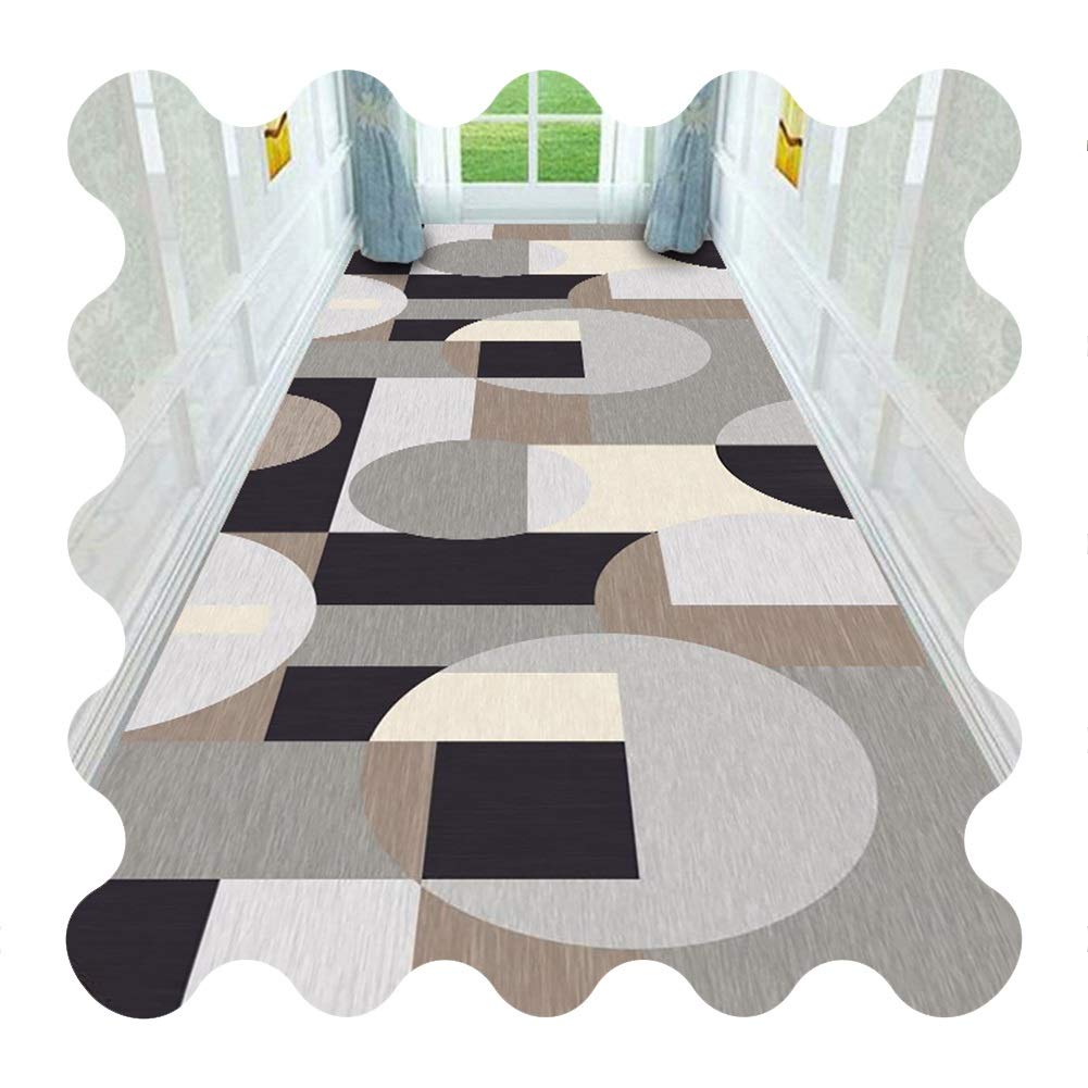 Tapis de passage d'allée accueil moderne pour une entrée douce et harmonieuse
