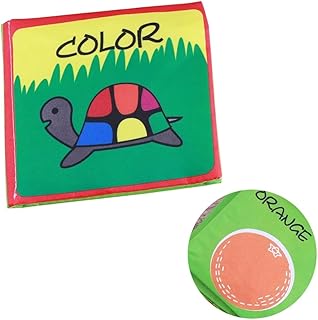 TOYANDONA Livro De Pano Para Bebês Livros De Aprendizagem Infantil Livro Infantil Livros De Pano Para Bebês Material De Leitura Tridimensional