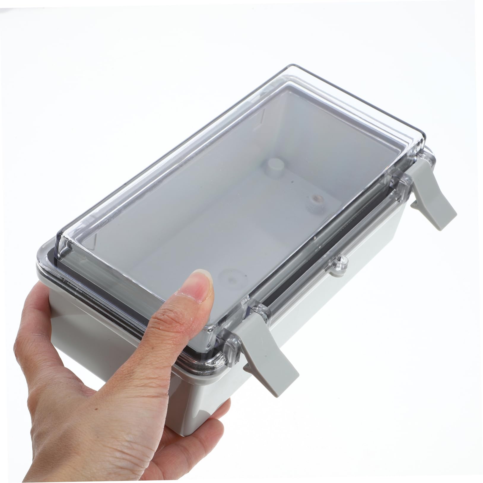 Gatuida 3pièces Boîtier De Jonction Étanche Pour Usage Extérieur Avec Couvercle Transparent Dimensions