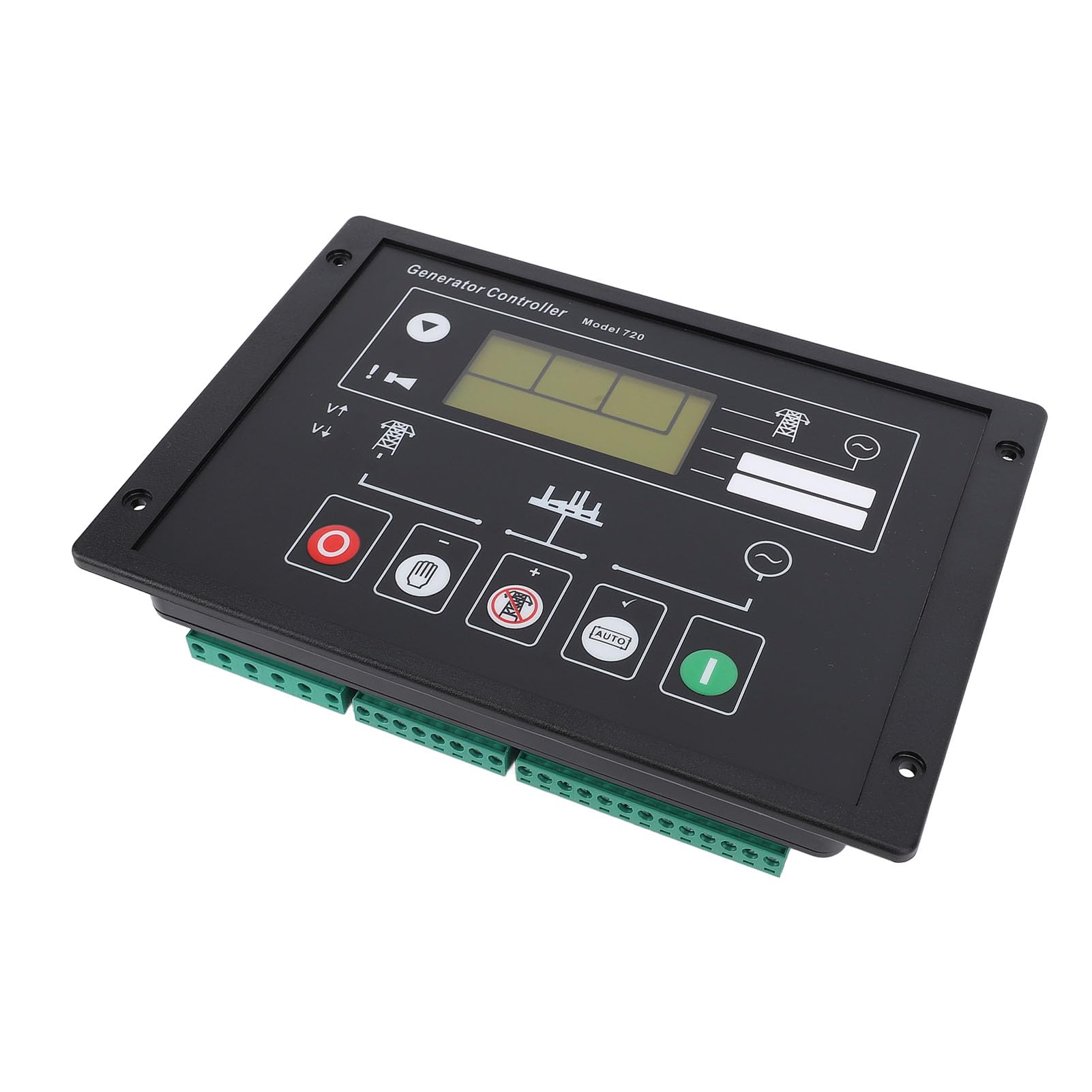 Panel de control de arranque automático del generador Módulo controlador electrónico avanzado del generador Arranque de la unidad de respaldo automático controlado por