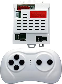 Replacement CSR-12T-1B=CSR-12T-1A 12v Control Box and 2.4ghz Remote Control for Ride on car Compatible with Power Wheels Best Choice Products Jeep Parts KidsTruck Controller Control kit