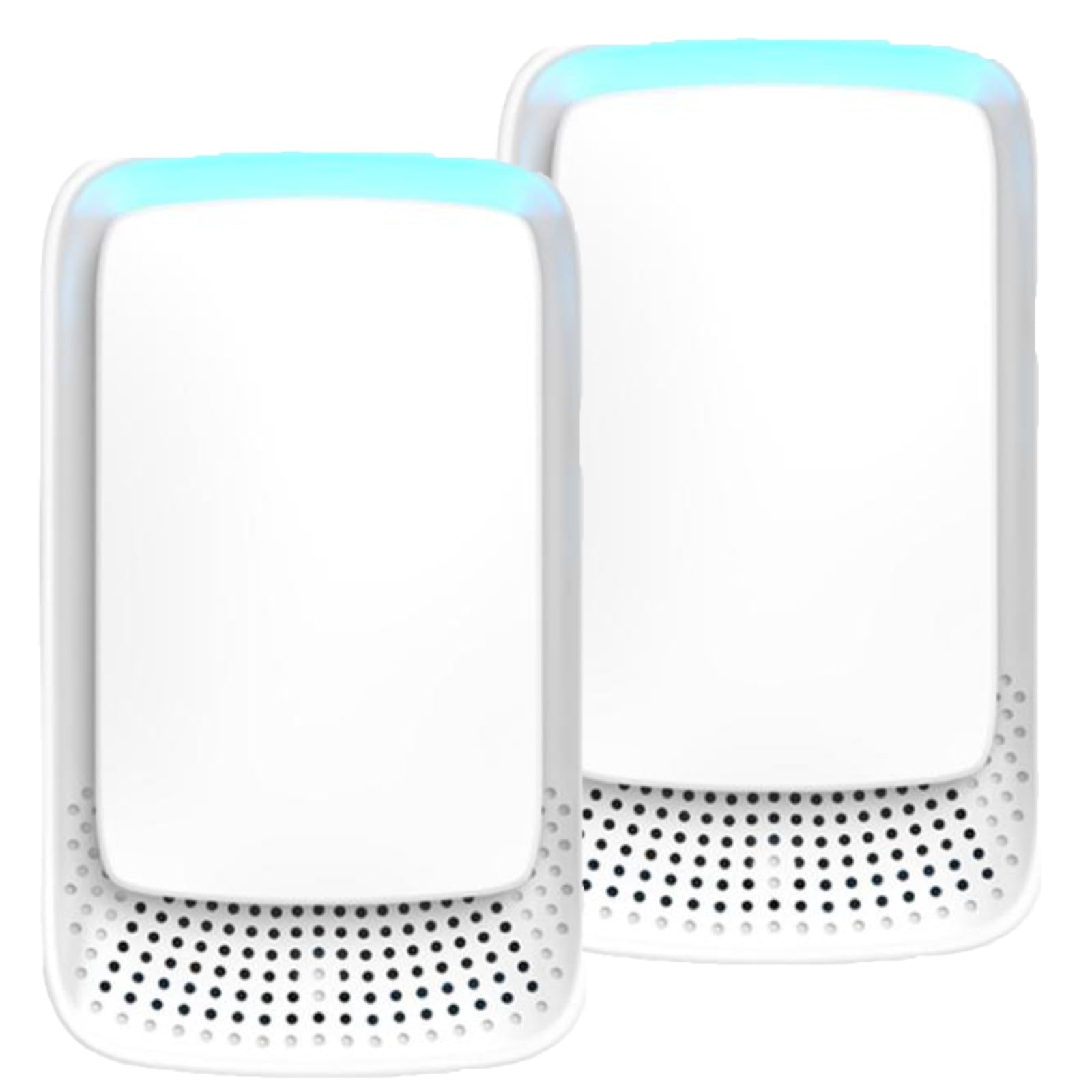 Purificatore d'aria agli ioni negativi per camera da letto, filtro dell'aria per casa, rimuove efficacemente fumo e odori di cottura, design plug and play
