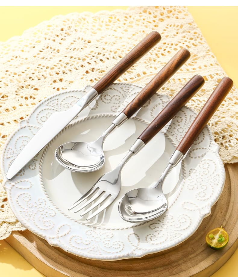 Set Cuchillos Cocina 4 Piezas Acero Inox miniatura 5