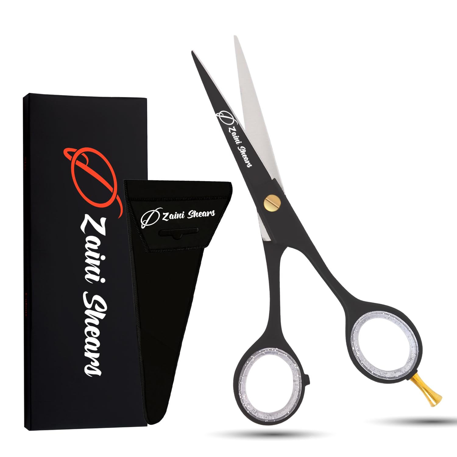 Hair Cutting Scissors Extremely Sharp Right-Hand Razor Edge - 6” Overall Length,Made of 420c Japanese Stainless Steel Salon Scissors Professional