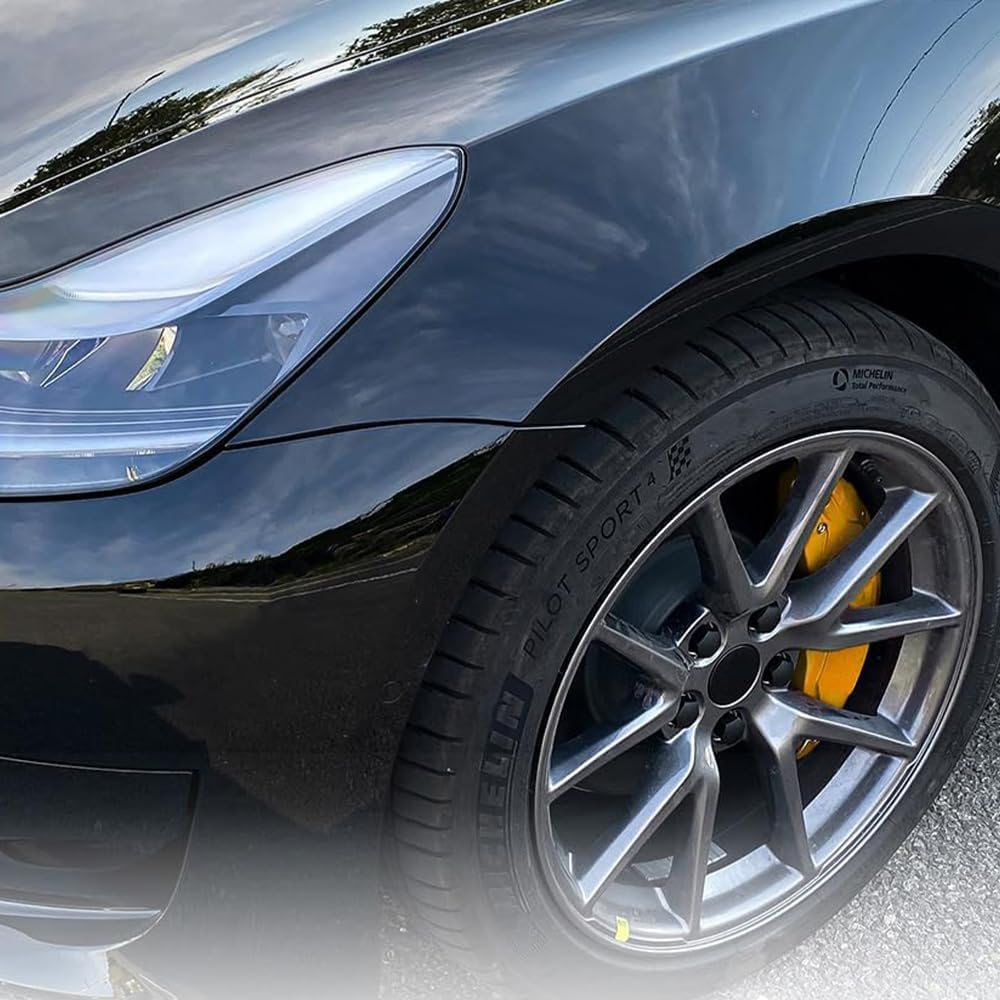 4 Pezzi Copripinze Freno Lega di Alluminio Adatti per Mercedes A Class W177 5-Doors Hatchback 2018-, Accessori Sistema Frenante Sportivo Protezione Pinze,E