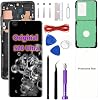 Kit de reemplazo de pantalla OEM para Samsung Galaxy S20 Ultra 6.9" AMOLED original S20Ultra 5G SM-G988U, SM-G988U1 pantalla táctil digitalizador (con marco negro) 1