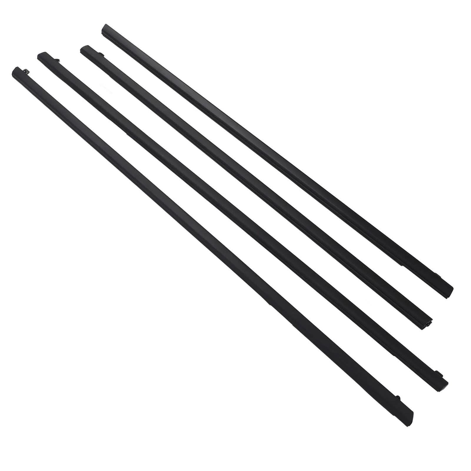 Snwdbh One Color 4Pcs Car Weatherstrip Window Seal Belt For Holden For Commodore Ve Vf Sedan 92277517 Black Front Rear Door Moulding Trim Set Exterior Belt