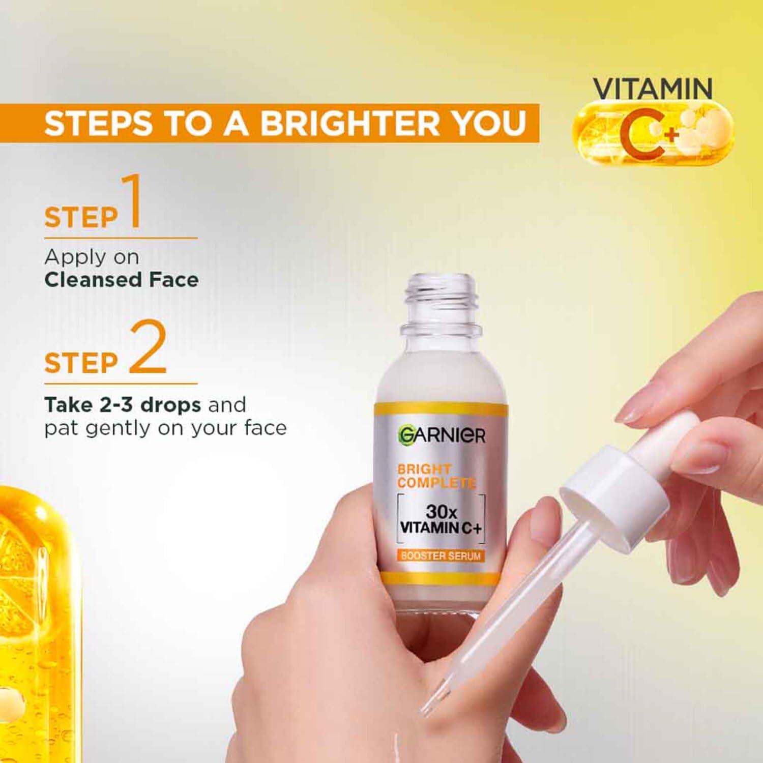 Garnier Vitamin C Serum - Brighten & Fade Dark Spots -7