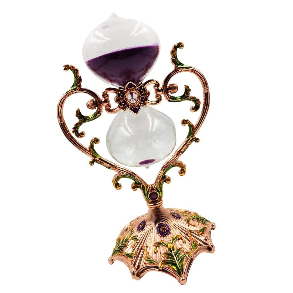 Sanduhr 30 Minuten Timer Hourglass Sand Timer Kreatives Geschenk Kinder Violet Doré