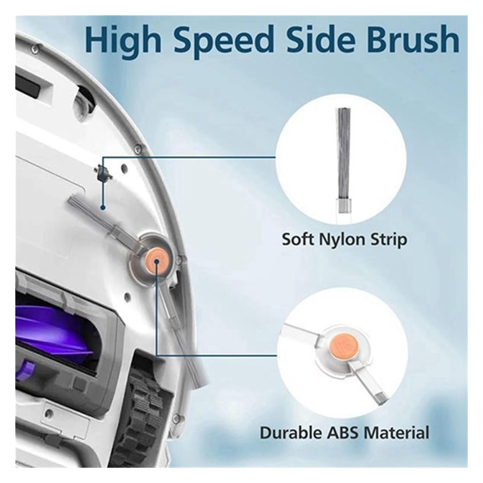 MAEE2-38PCS, compatibile for Narwal, X Plus Parti for aspirapolvere robot Rullo principale Spazzola laterale Filtro Sacchetto for la polvere Accessori in tessuto for mocio