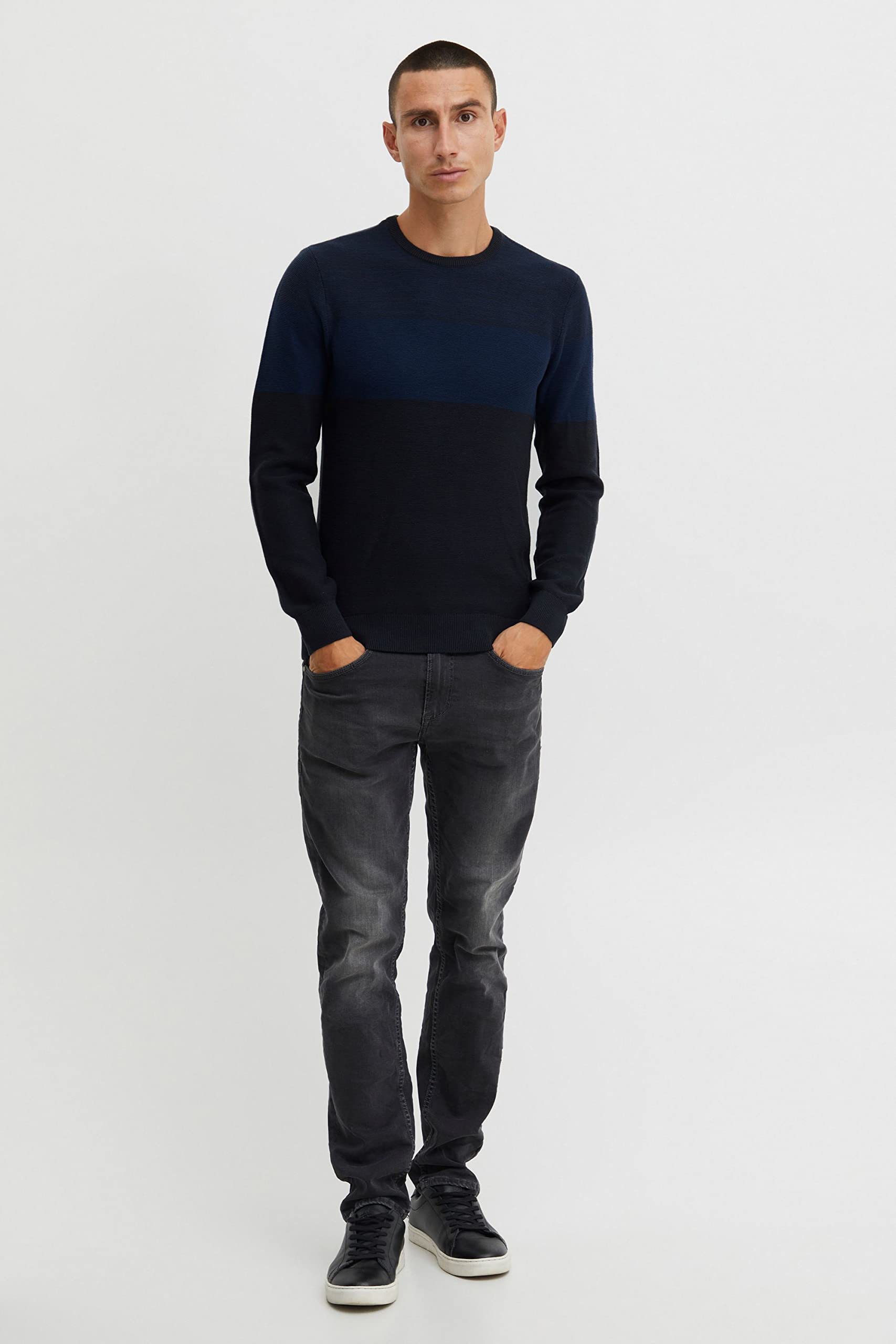 Blend BHNapinoa Herren Strickpullover Feinstrick Pullover
