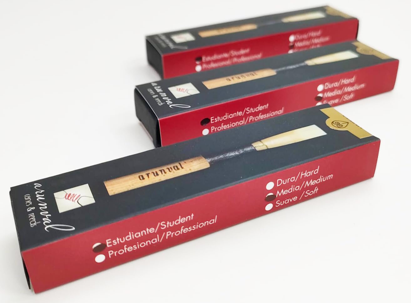 Pack Ahorro 3 Cañas Oboe Estudiante ARUNVAL Media