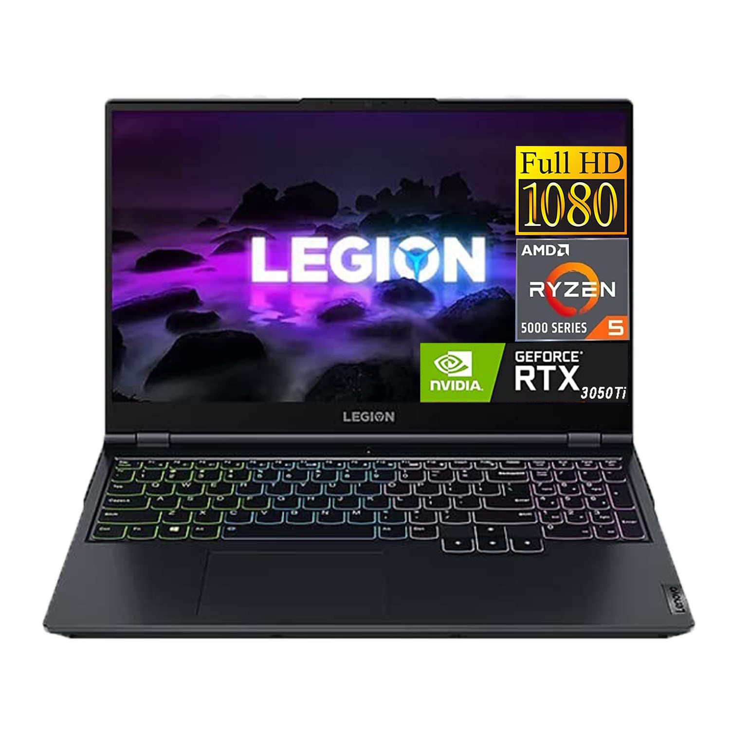 Lenovo 2023 Newest Legion 5 Gaming Laptop, 15.6 Inch FHD Display, AMD