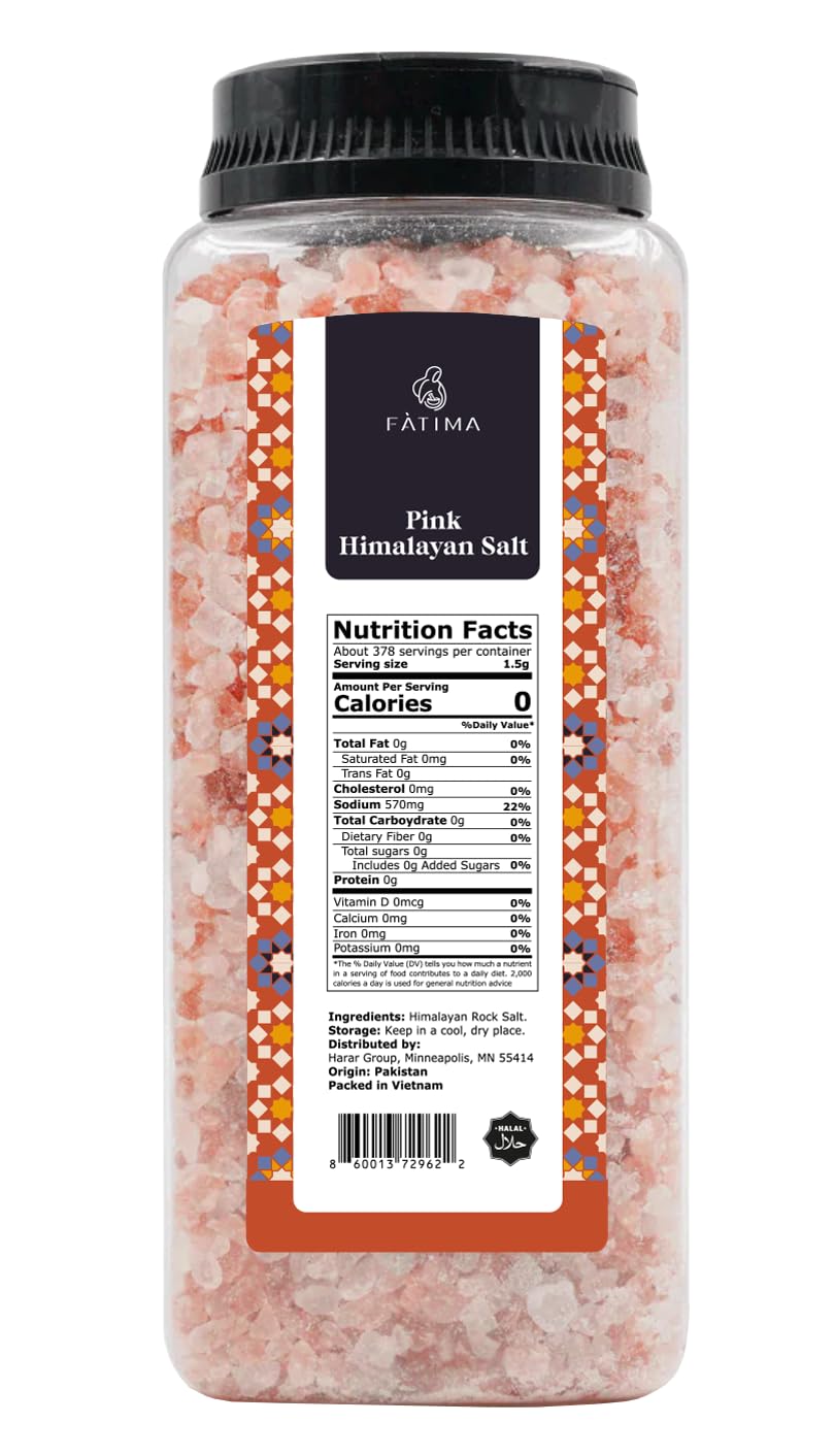 FÀTIMA Premium Whole Black Peppercorns and Coarse Pink Salt Bundle image 3