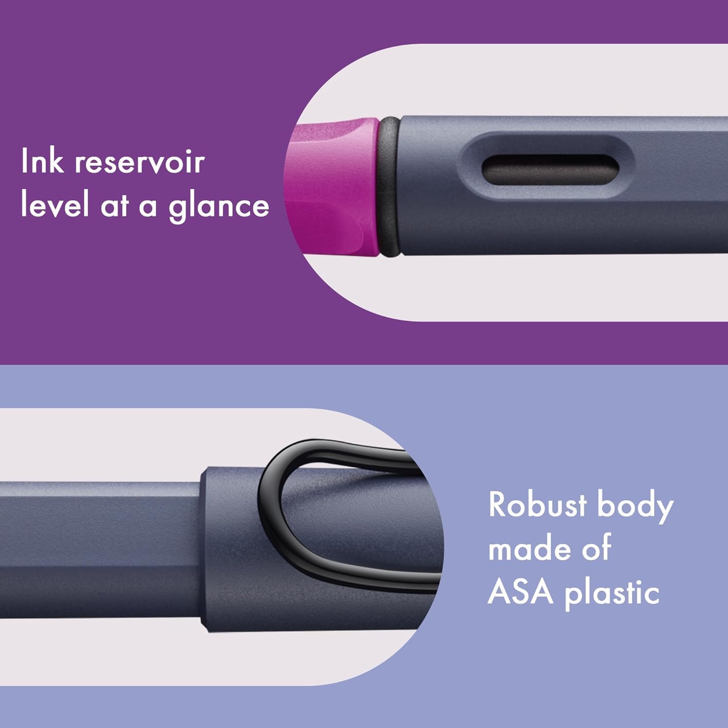 LAMY PURE 2024 PREMIUM REPRODUCTION COLOUR VIOLET BLACKBERRY PADDING PEN M UC