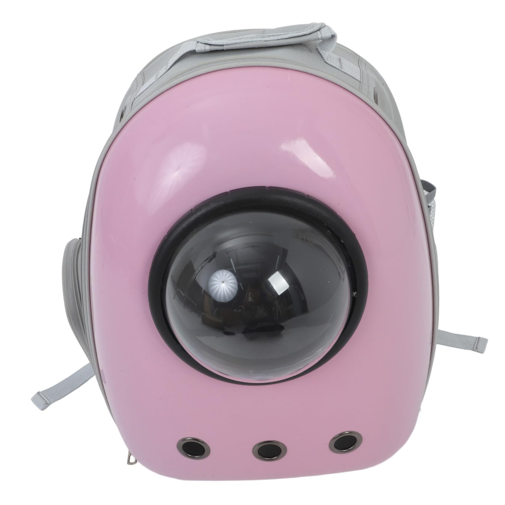 Toyvian Ergonomic Shoulder Straps Pet Carrier Bag Cat Dog Backpack Viewing Window Portable and Escapeproof Design