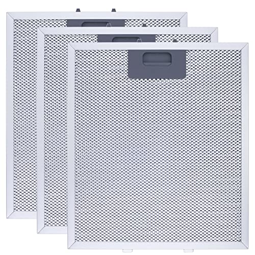 Filtre à graisse W10169961A résistant pour réparer une hotte Kitchen Aid