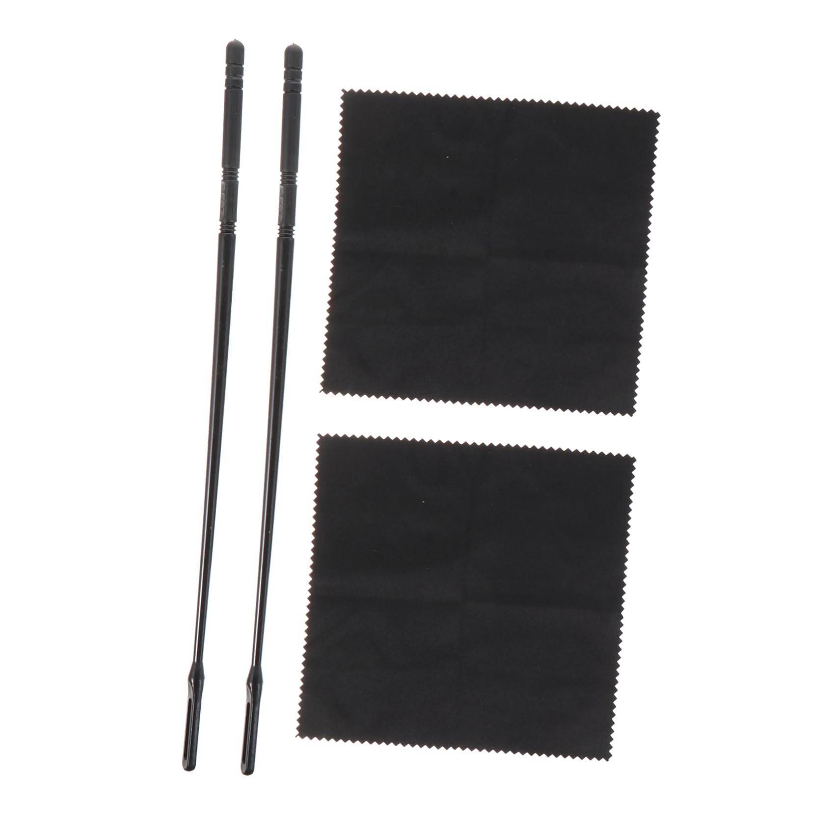 VANZACK Flute Cleaning Rod Set (4pcs) Flute Cleaning Cloth Protect Your Instrument