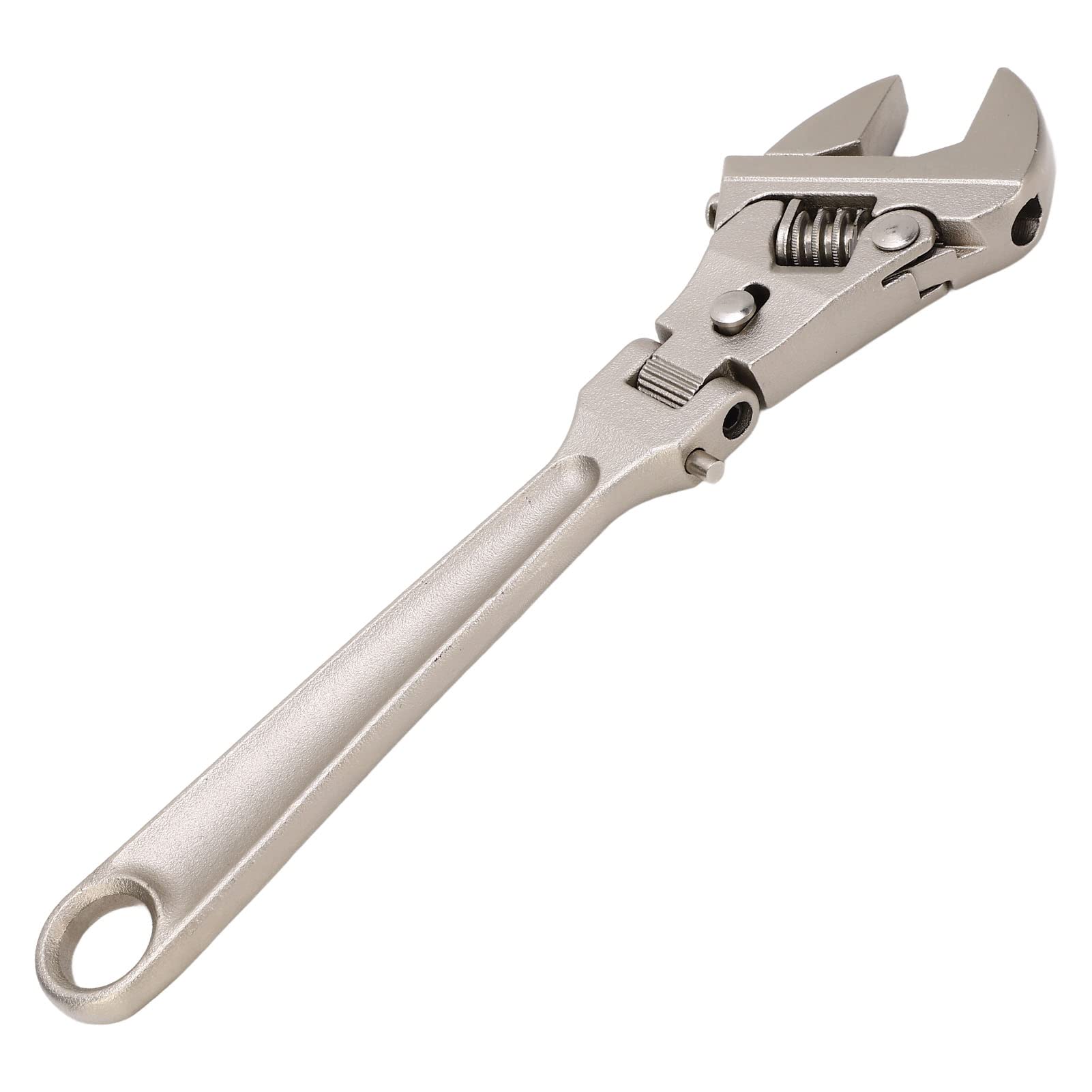Clé à Molette Réglable 25,4 Cm Pliable - 5 En 1, Pour Plomberie, électricité, Bricolage