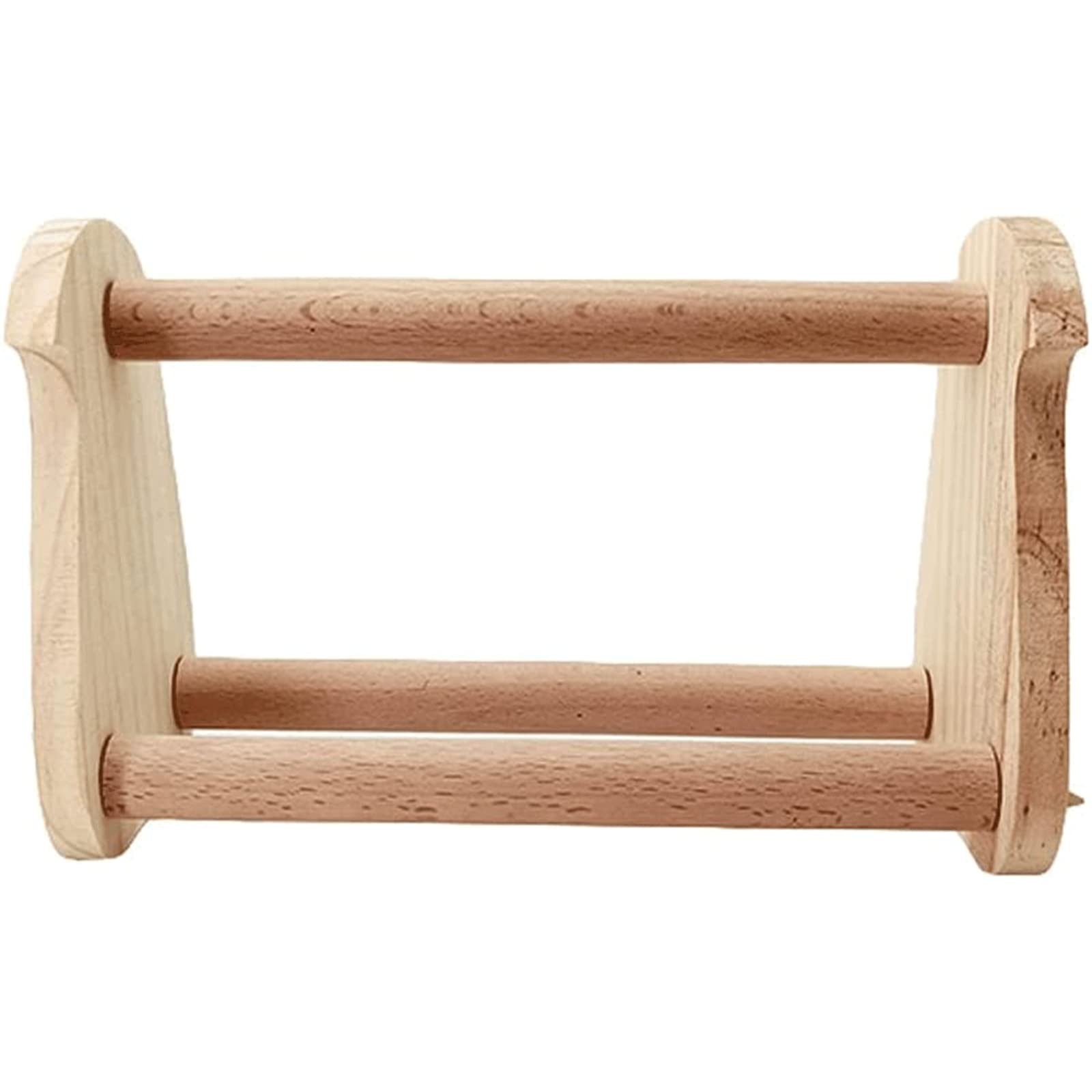 Casa degli uccelli Interessante supporto per uccelli, gabbia per uccelli in legno, supporto da viaggio portatile universale per piccoli Cockatiels Conures Finch Spazioso