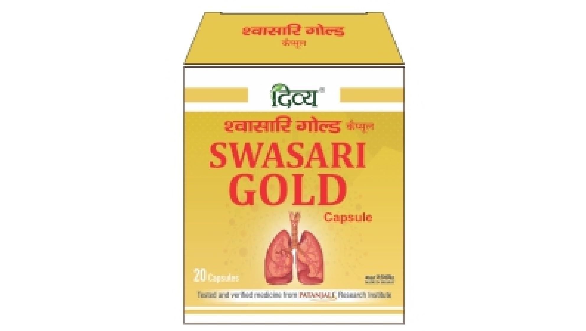 Patanjali Ayurvedic Swasari Gold 20 Tab (2 Pack)
