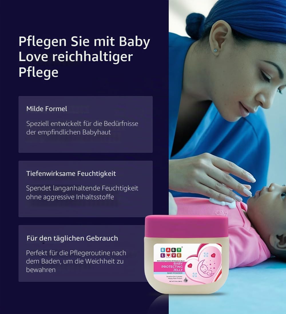BABY LOVE BABY POWDER DUFT Kinderzimmer Petroleum Jelly 368 g