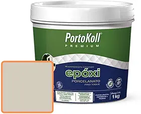 Rejunte Epóxi Premium Cinza Platina 1kg