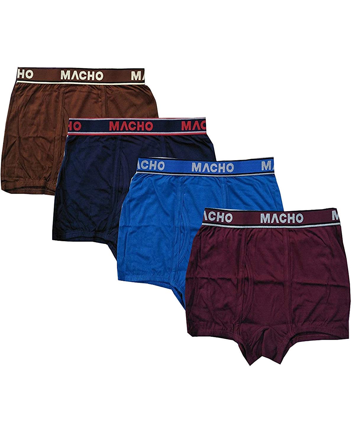 macho Men's Cotton Multicolour Mini Trunk/Underwear Pack of 4-picture-34