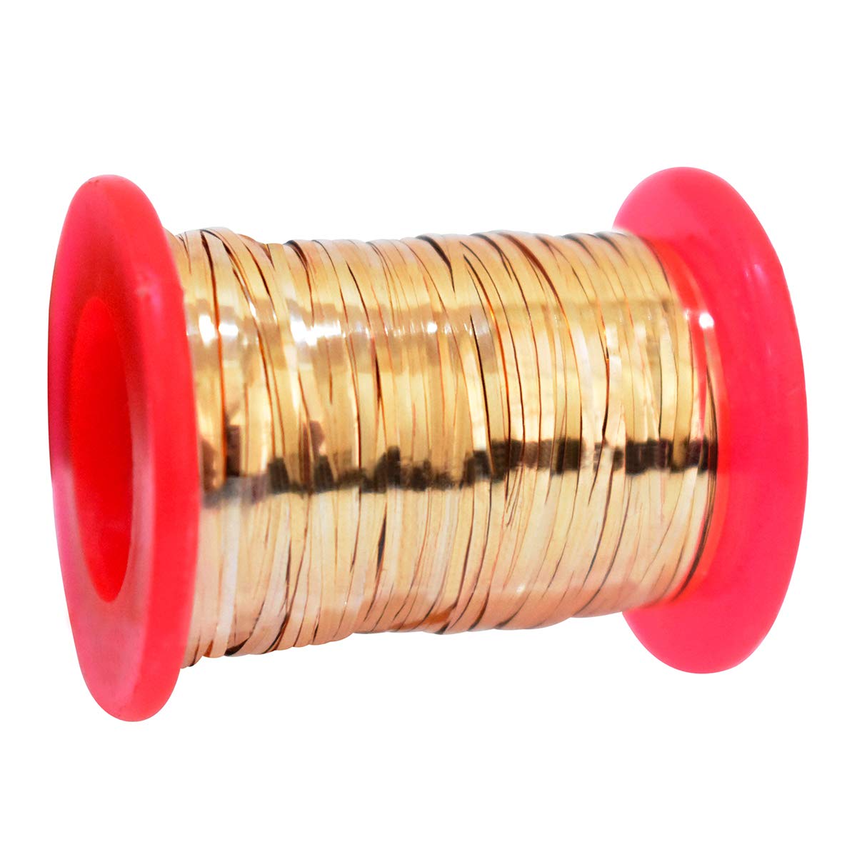 Embroiderymaterial Metallic Strip Mukaish Metal Thread for Craft and Embroidery 1 Roll (Golden Fleece, 1MM, 100 Mtrs) (B083R7BHL8) Amazon Price History, Amazon Price Tracker