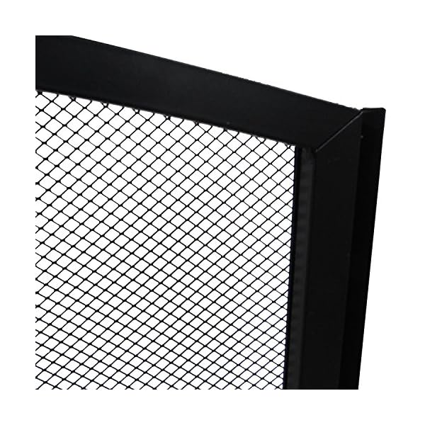 Panacea 3 Paneele, Metall, Schwarz, 62.2 x 3.8 x 74.4 cm – Bild 5