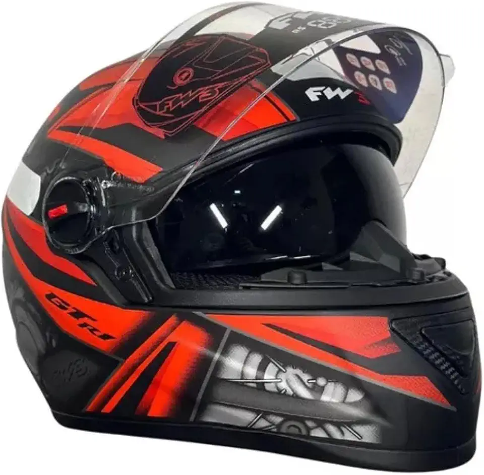 CAPACETE FW3 GTX R1 C/ÓCULOS 58