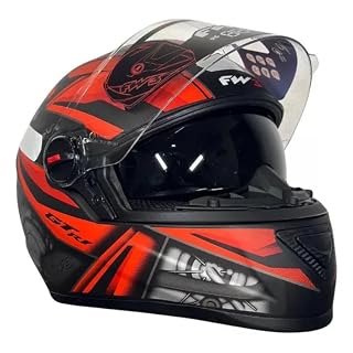 Capacete FW3 GTX R1 com Óculos Interno - Tam. 58