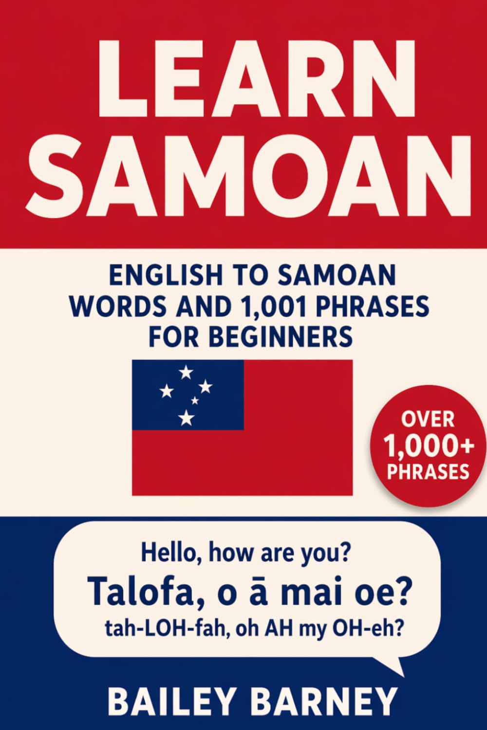 Learn Samoan: English to Samoan Words and 1,001 Phrases for Beginners.