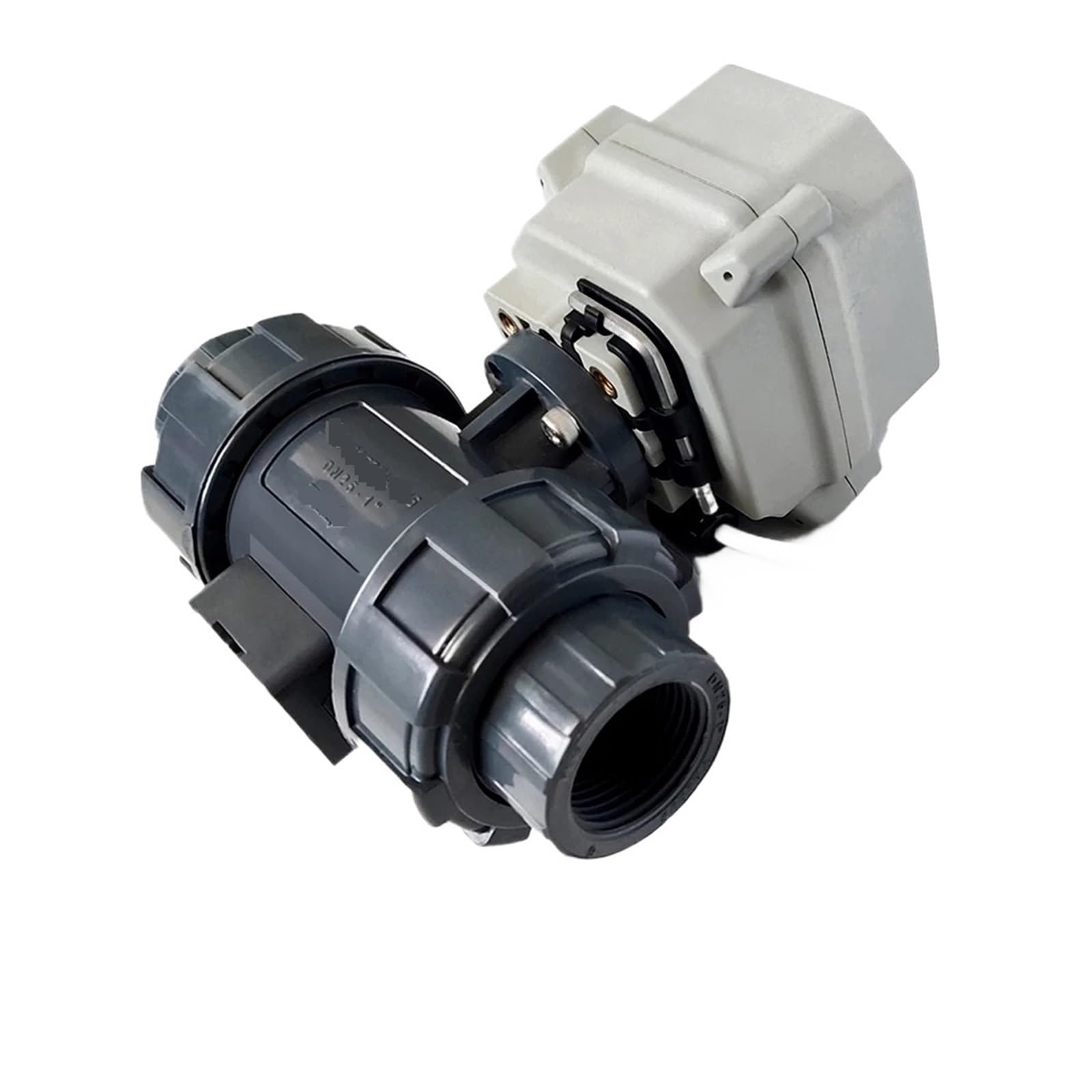Pkhdlyeu Dn25 Upvc True Union Motorised Valve Dc12v,Adc24v