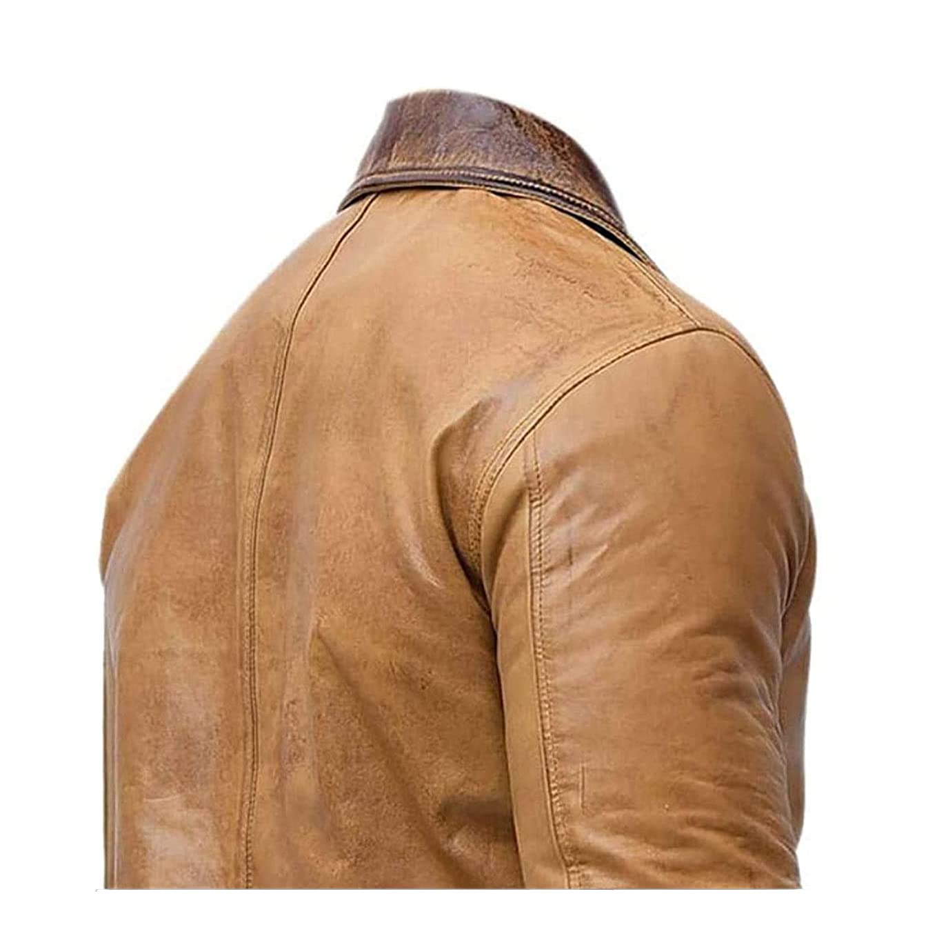 Red II Dead Arthur - Chaqueta de cuero marrón marrón para hombre, disfraz de juego