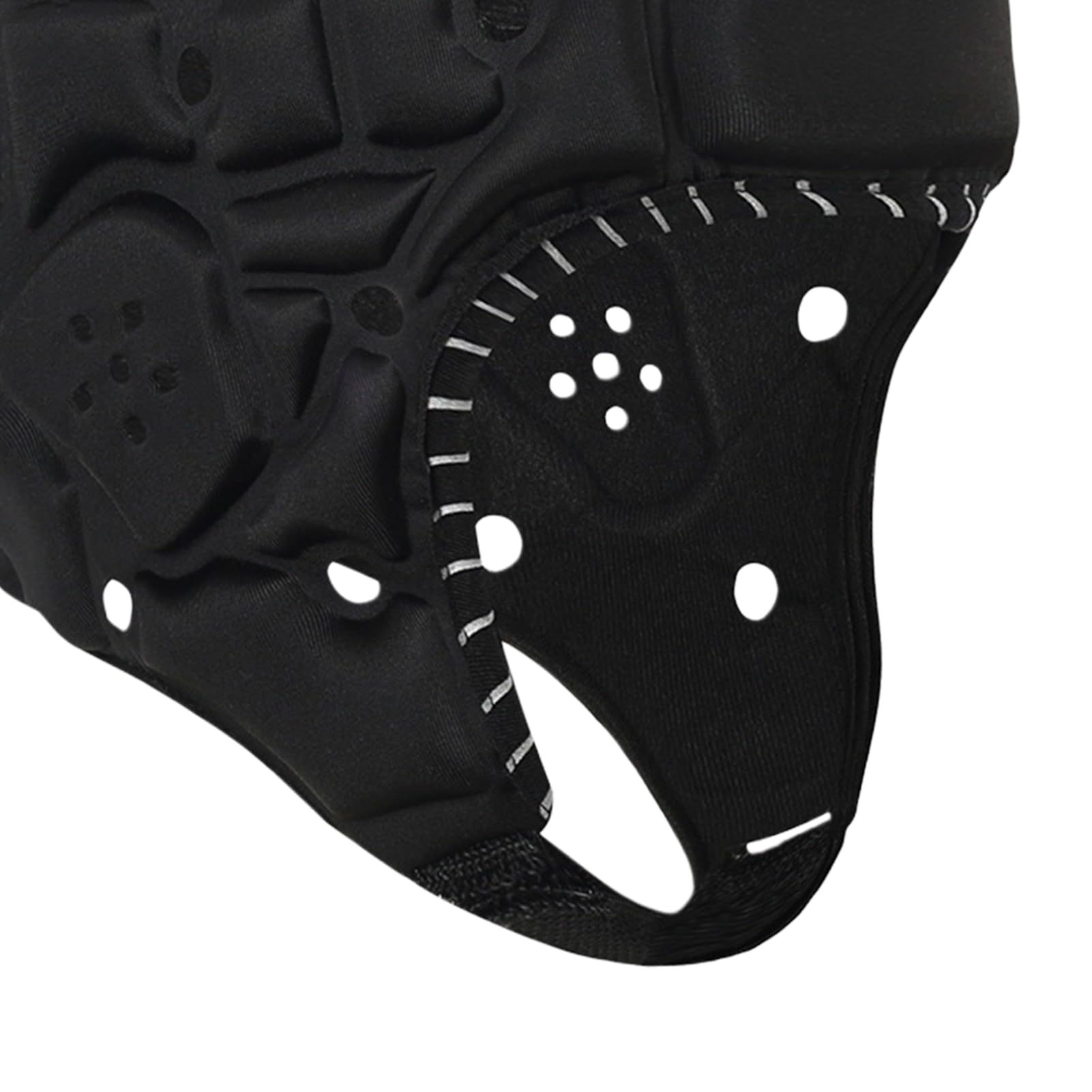 Casco da football, riflettente imbottito morbido regolabile, copricapo protettivo da calcio, vestibilità leggera e confortevole, opposizione effetto robusto, migliore attrezzatura sportiva di sicurezz