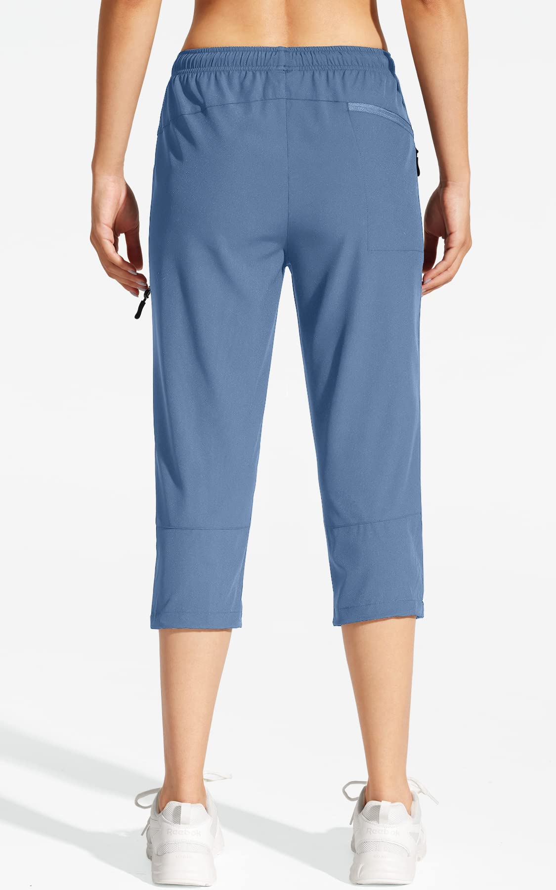 MOCOLY Pantaloni da Escursionismo da Donna Trekking Donna Asciugatura Rapida Traspiranti Pantaloni da Montagna UPF 50+ con Cerniera per attività All'aperto