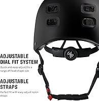 Vista 3 de Casco de bicicleta para jóvenes y niños, casco de bicicleta y patineta para edades 5-8-10-12-14 años niños y niñas adolescentes, ajustable