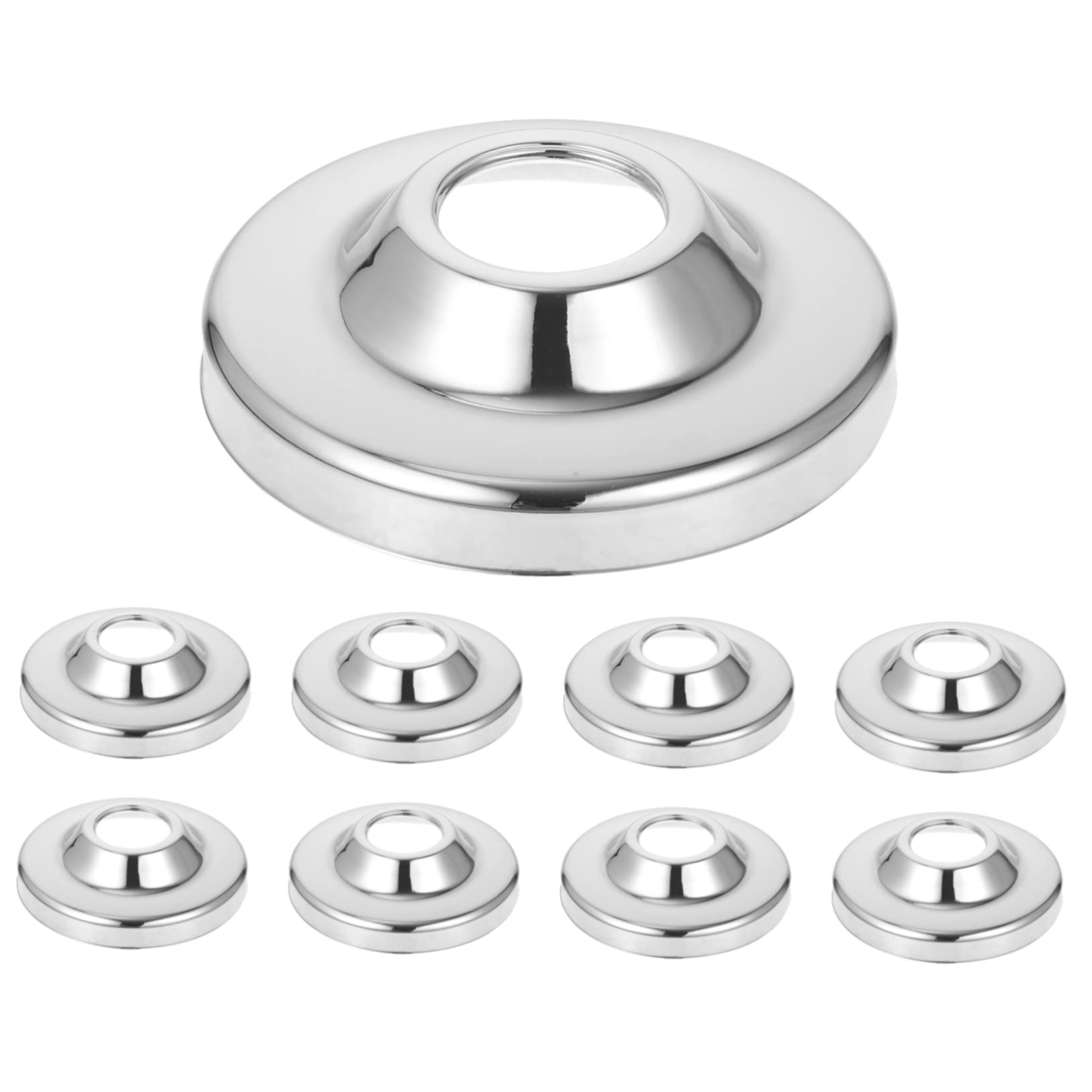Cache-trou en acier inoxydable pour embellir les fixations de robinet de cuisine