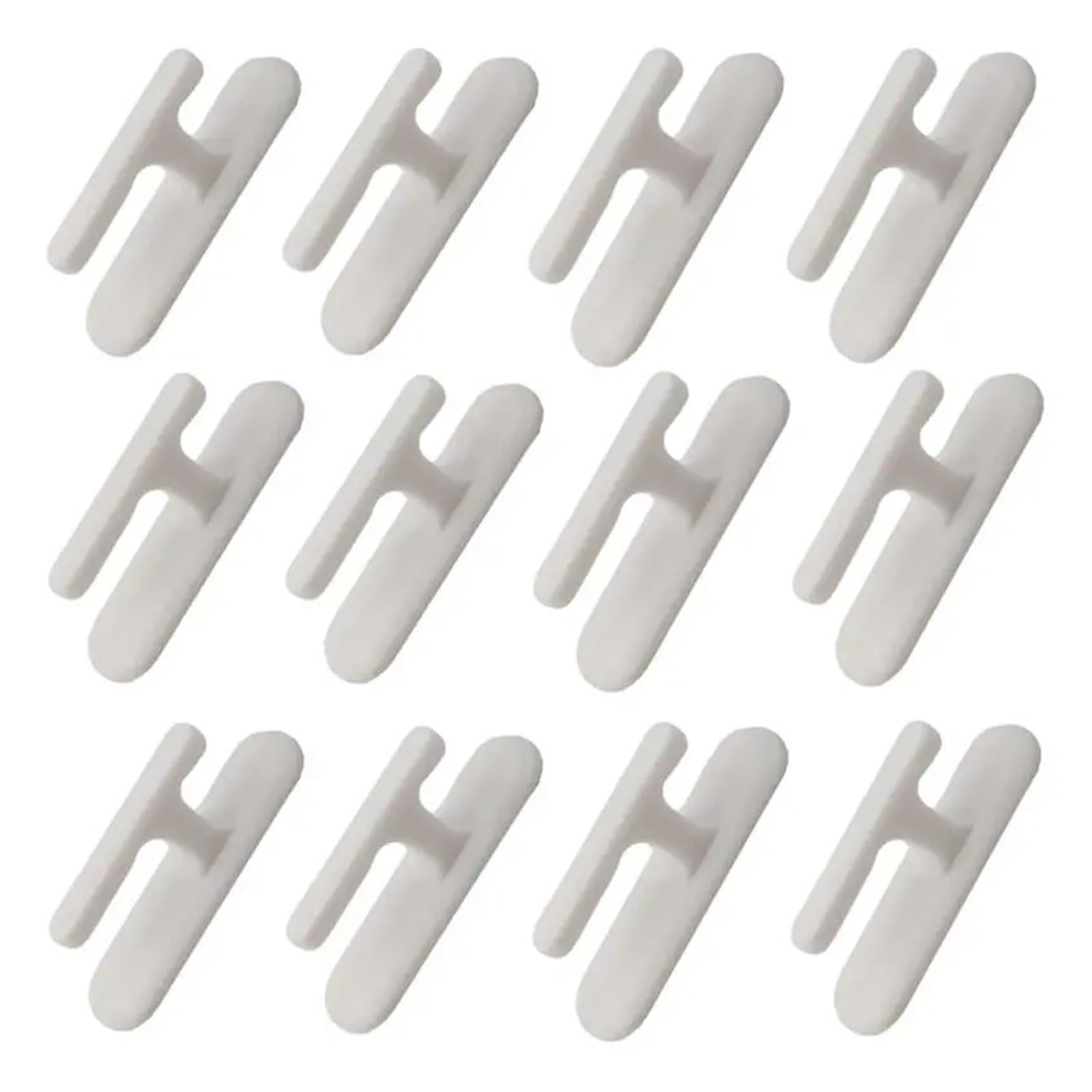 GOXQIT 15PCS Blind Wire Hook Adhesive Bracket Window No Punching Curtain Fixed Wall For Home