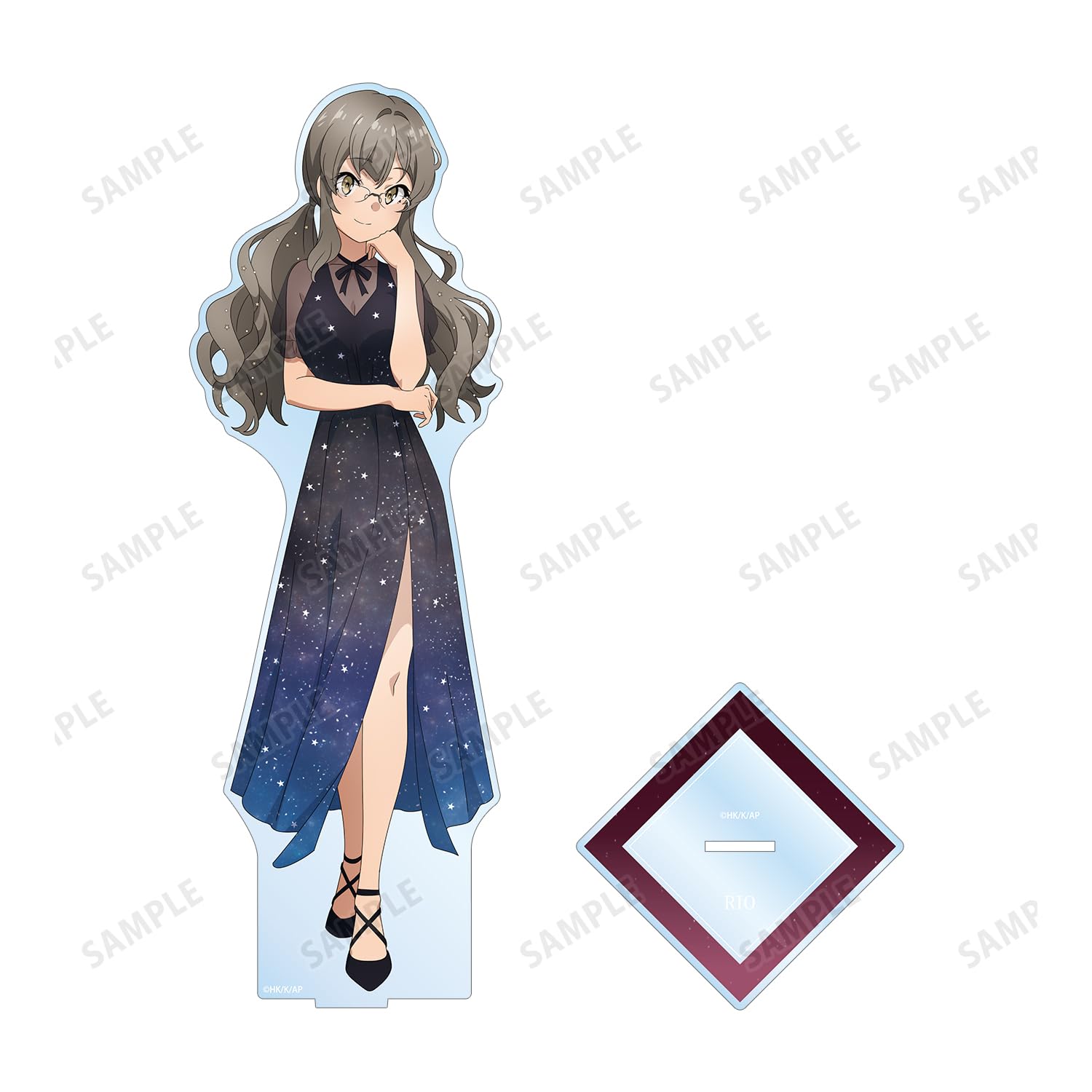 青春ブタ野郎　星空ドレス　特大アクリルスタンド　新品未開封　28cm 青春ブタ野郎はおでかけシスターの夢を見ない - 描き下ろし