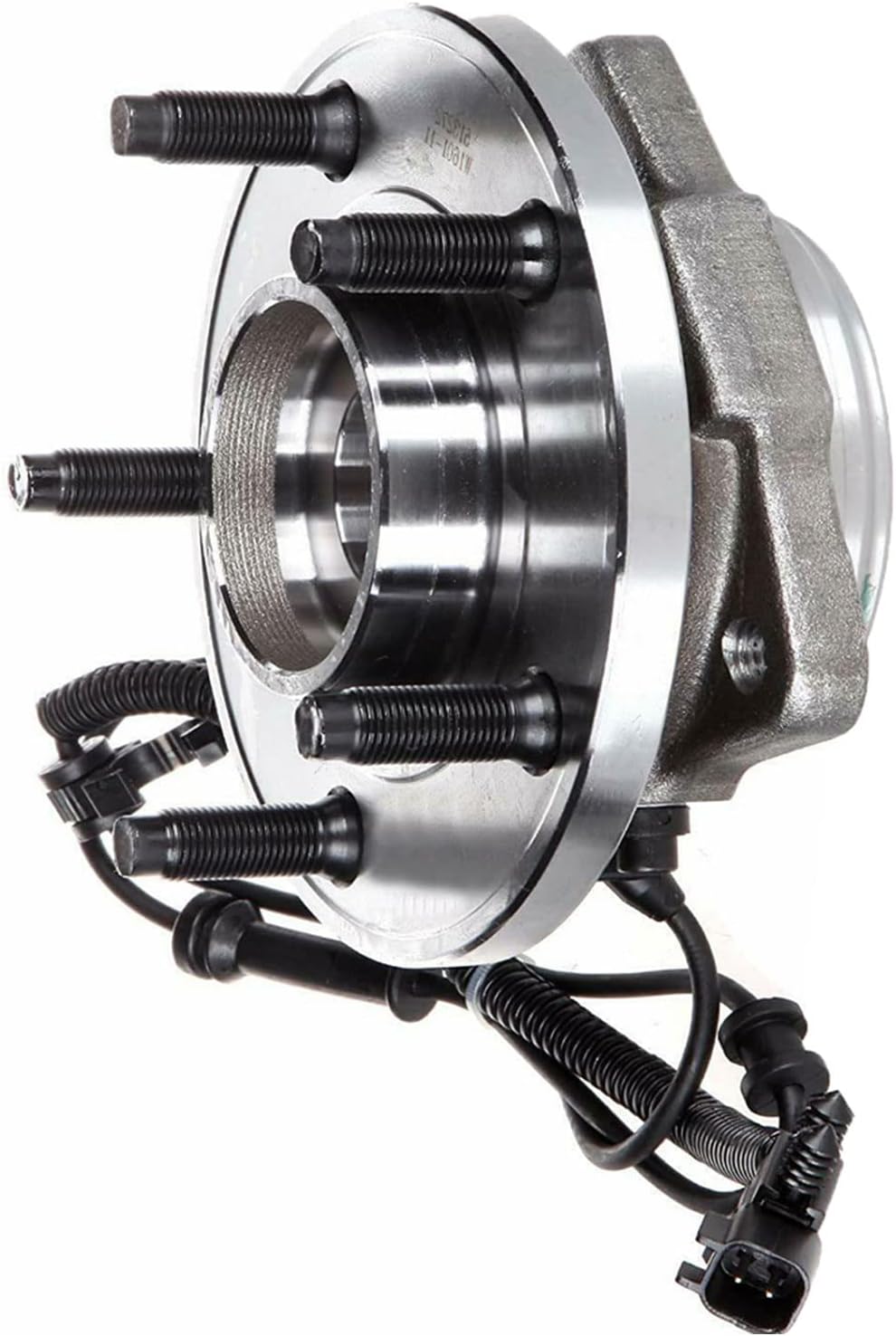 6pc JADODE Front Wheel Bearing Hub Assembly Upper and Lower Ball Joints Replacement for 2007-2010 Jeep Wrangler Bearing Suspension Kit w/ABS