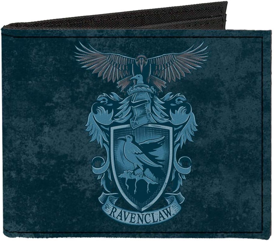 Buckle-Down mens Buckle-down Canvas Bifold - Harry Potter Wallet