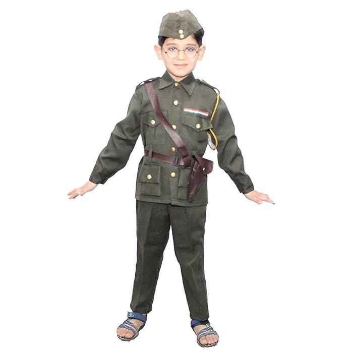 Buy Kaku Fancy Dresses Subhash Chandra Bose National Hero/Freedom