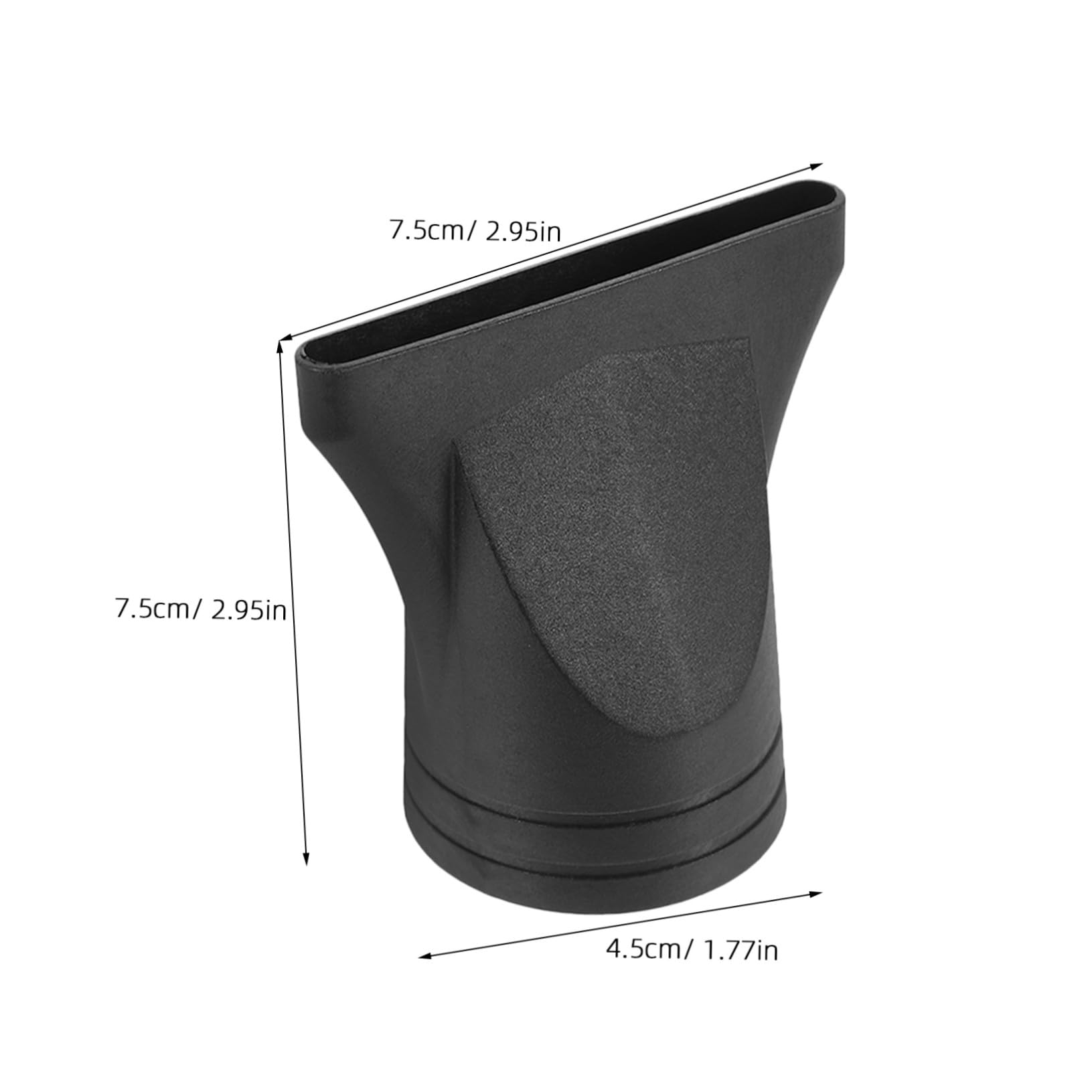 Hohopeti 4 Piezas Accesorios para Secador de Pelo Boquillas Concentradoras Resistentes Altas Temperaturas Compatibles con Diámetros de Secado Uniforme y Rápido