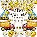 Produktbild MEISHANG Bagger Geburtstag Deko,Bagger Luftballons,Bagger Geburtstag Deko Set,Bagger Kindergeburtstag Deko Geburtstagsdeko,Bagger Kindergeburtstag Deko