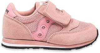 baby boys Jazz Hook & Loop Sneaker, Pink Metallic, 5.5 Big Kid US