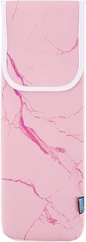 Bolsa de neopreno resistente al calor, funda universal para rizador, funda de viaje para rizador de hierro plano, para viajes, gimnasio u hogar, 15