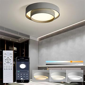 ❤️1品限り❤️KOVOL LED シーリングライト フラワー型 北欧 お洒落 Amazon.co.jp : KOVOL LED シーリングライト 6畳 8畳 10畳 12畳