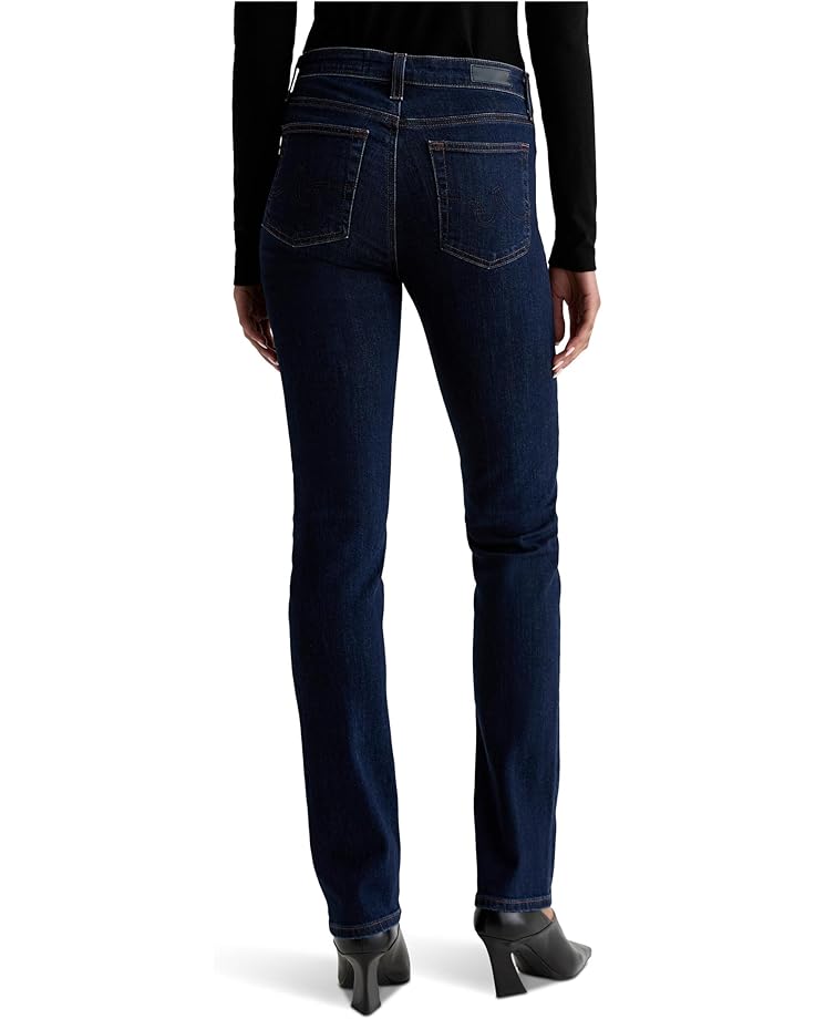 AG Jeans Mari Mid Rise Straight Extended In Modern Indigo - #2 of 4